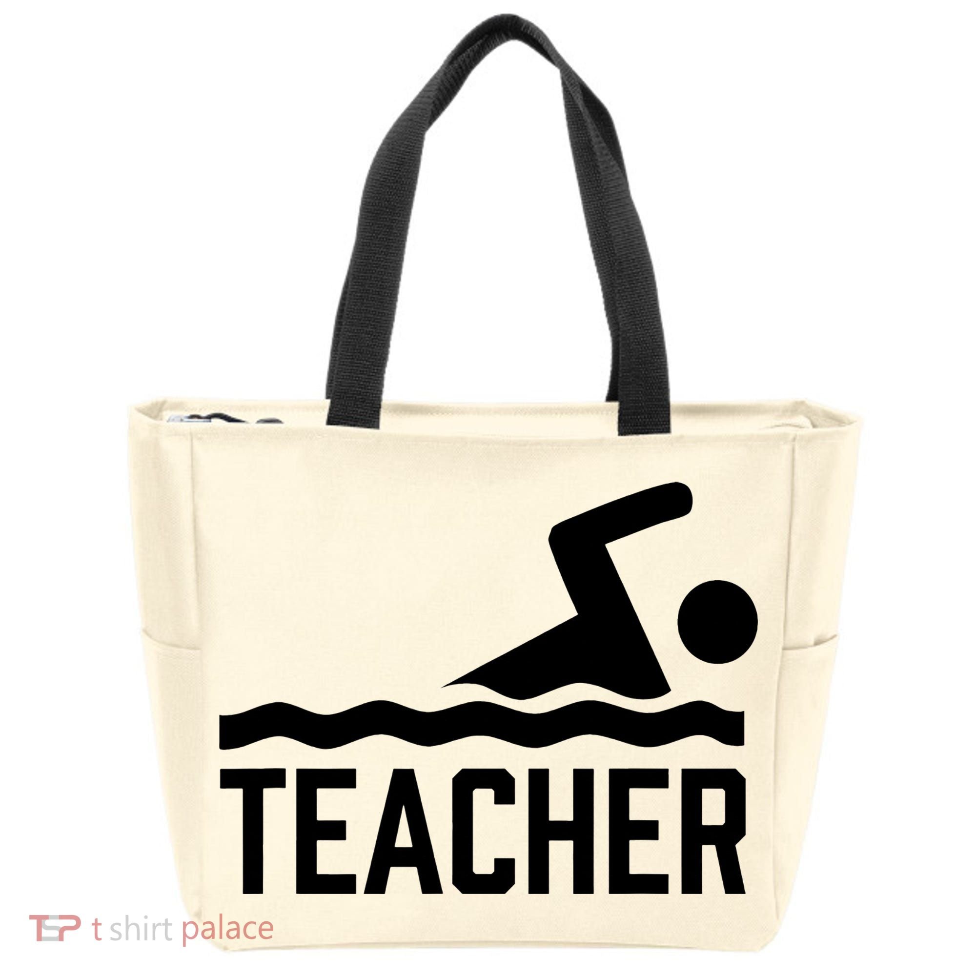 Swimming Teacher Trainer Swimmer Instructor Coach Tote Bag