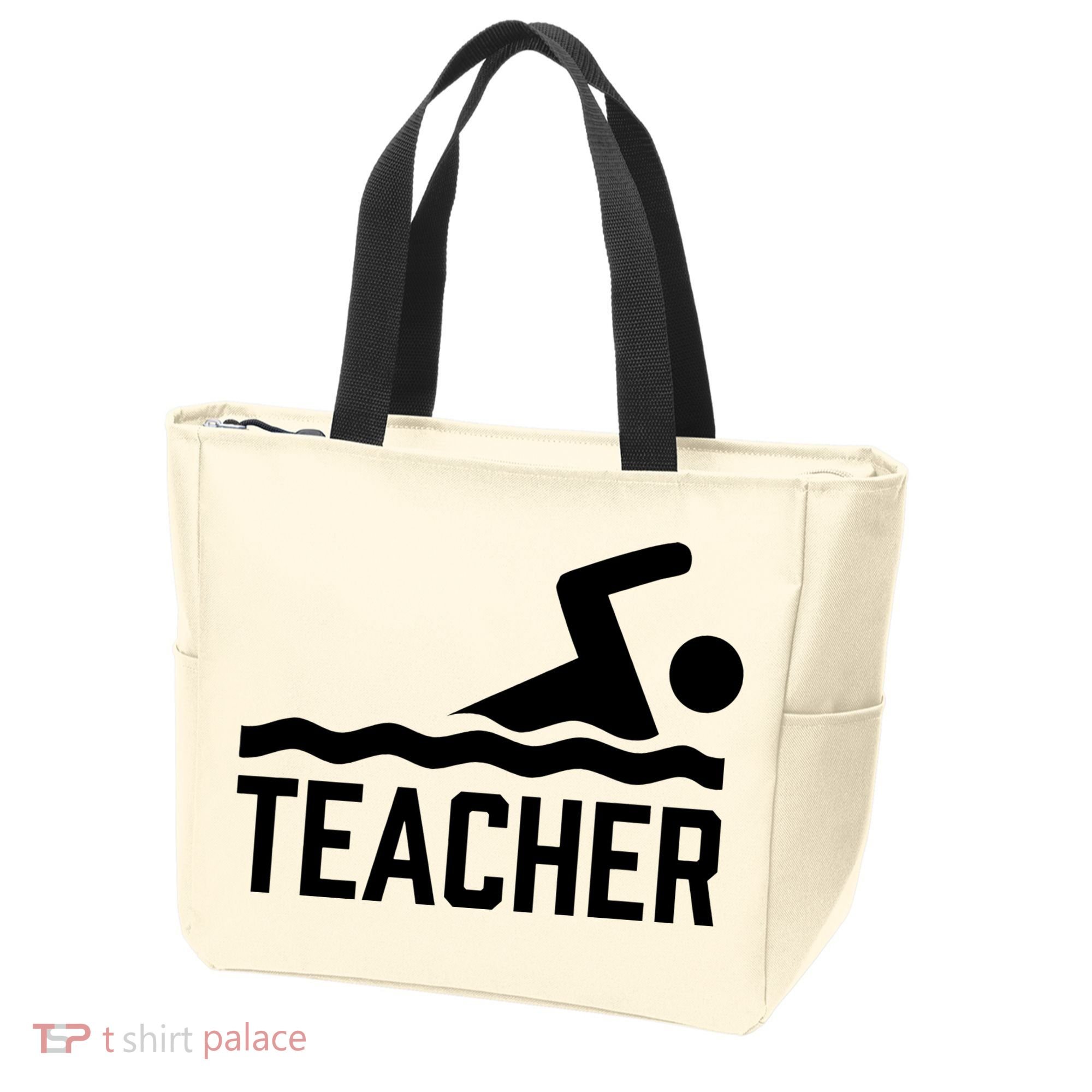 Swimming Teacher Trainer Swimmer Instructor Coach Tote Bag