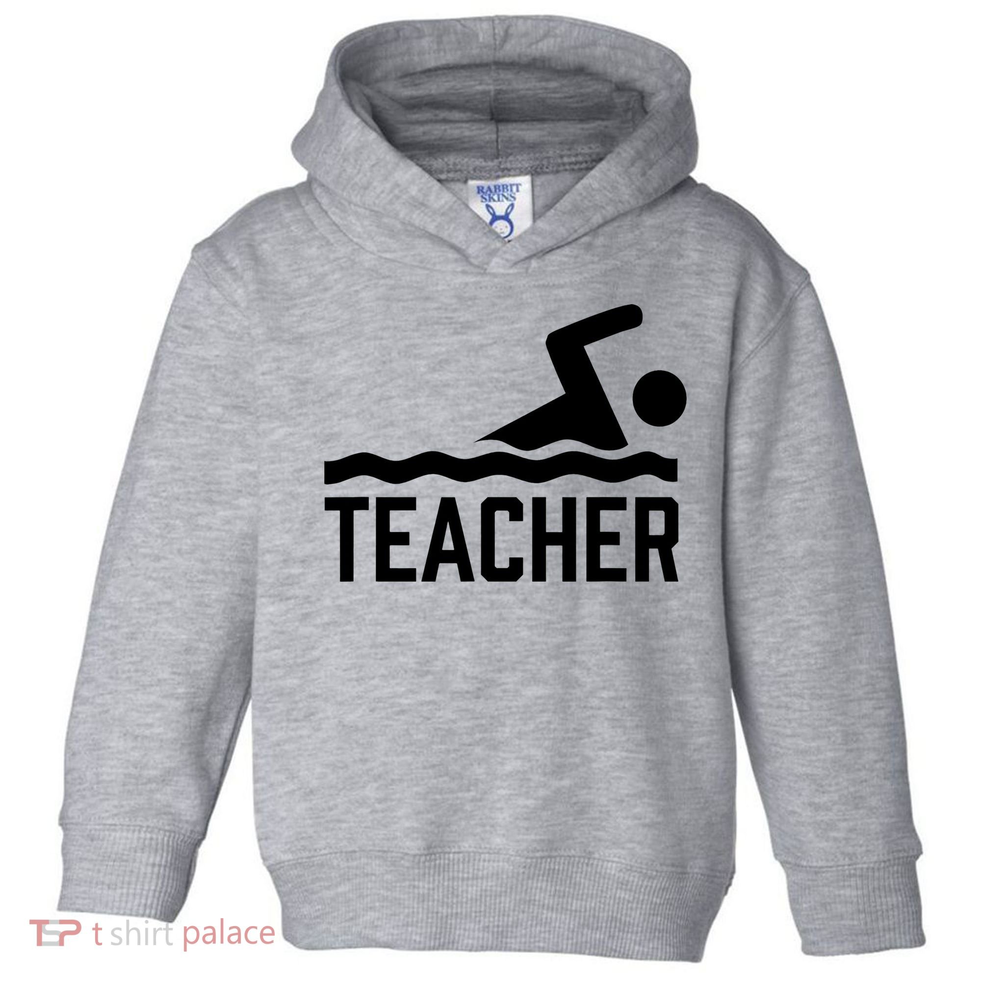 Swimming Teacher Trainer Swimmer Instructor Coach Toddler Hoodie