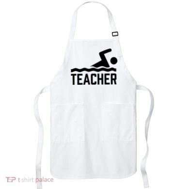 Swimming Teacher Trainer Swimmer Instructor Coach Apron