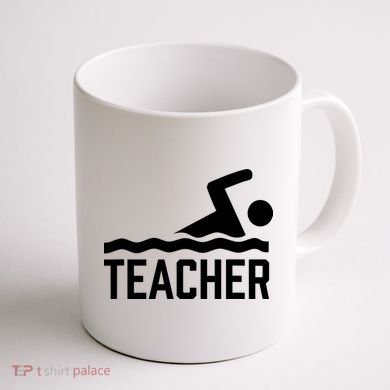 Swimming Teacher Trainer Swimmer Instructor Coach Coffee Mug back