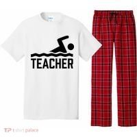 Swimming Teacher Trainer Swimmer Instructor Coach Pajama Set thumb 0