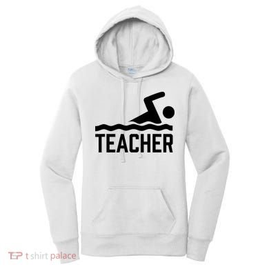 Swimming Teacher Trainer Swimmer Instructor Coach Women's Hoodie