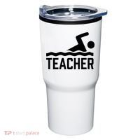 Swimming Teacher Trainer Swimmer Instructor Coach Tumbler thumb 0