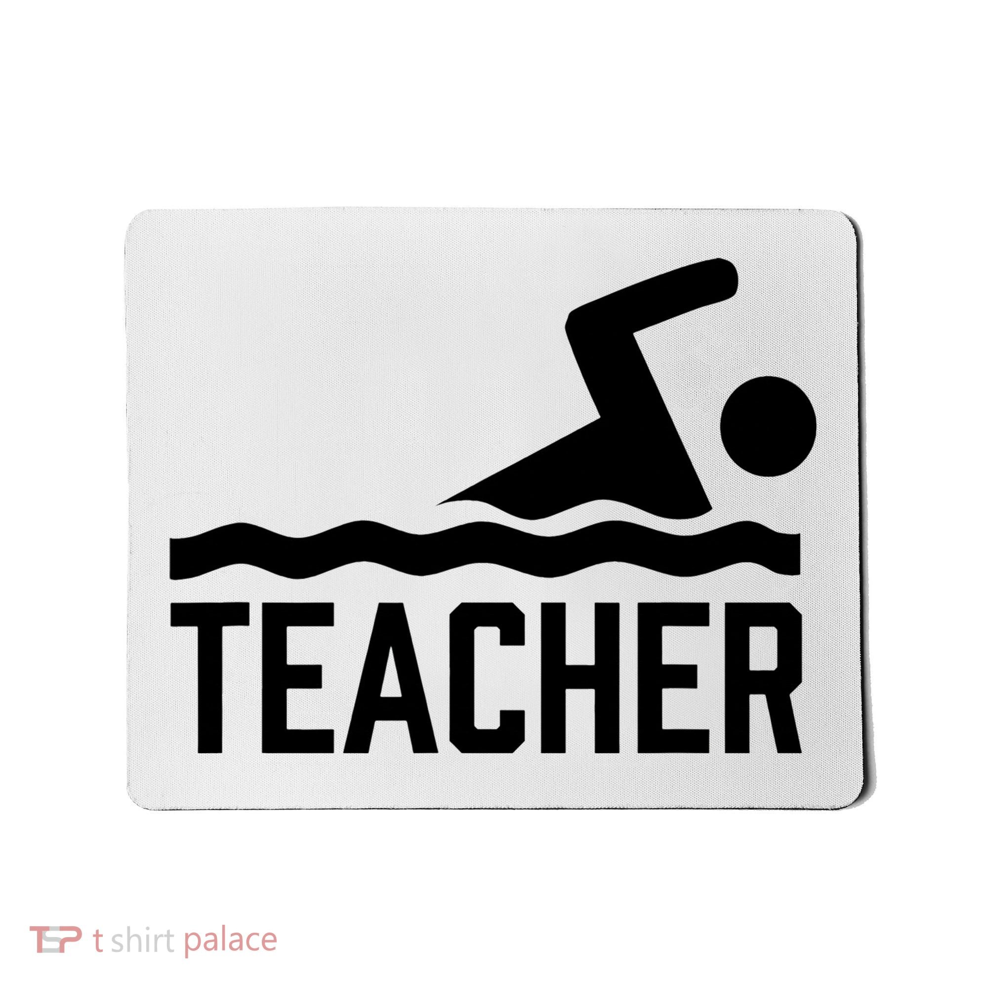 Swimming Teacher Trainer Swimmer Instructor Coach Mousepad
