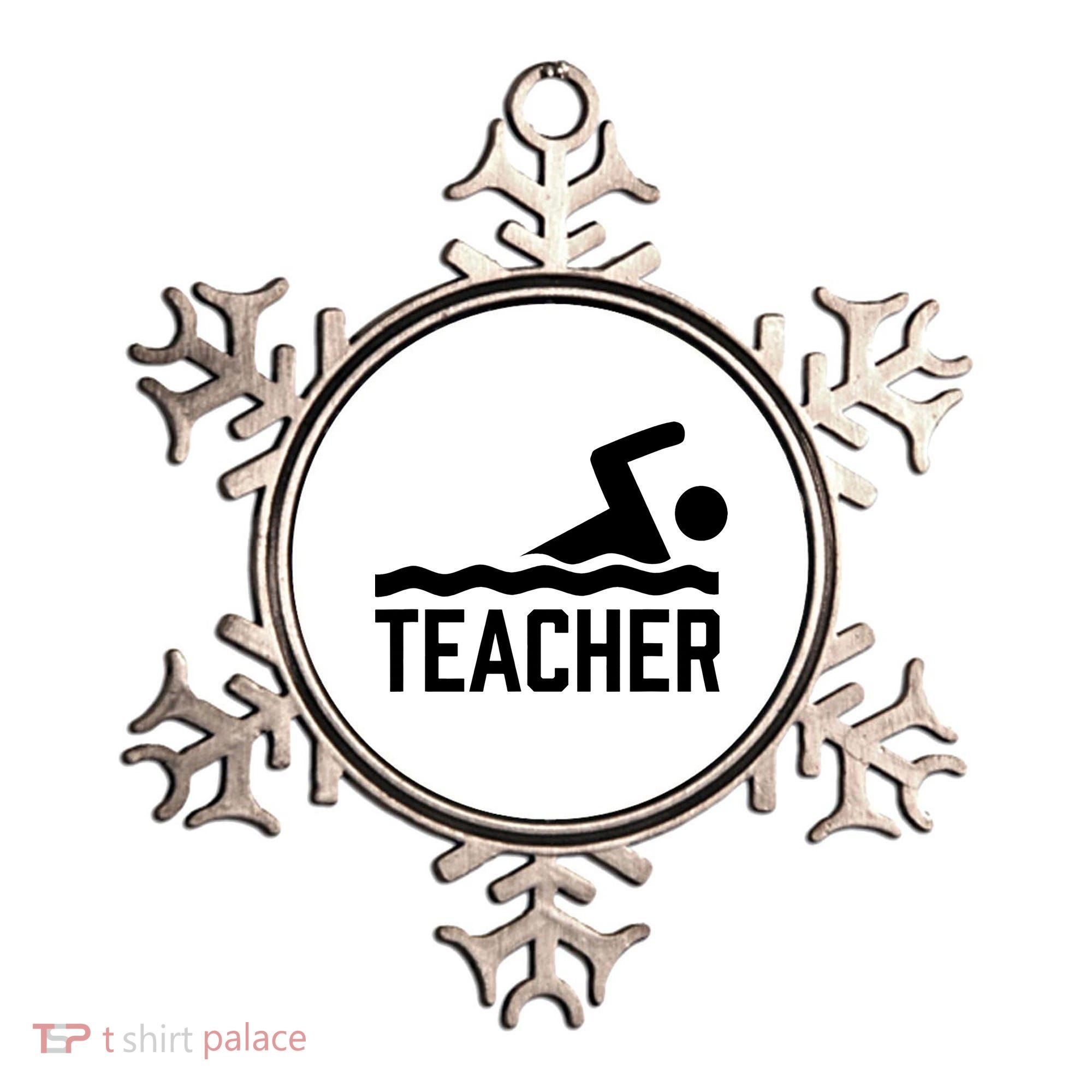 Swimming Teacher Trainer Swimmer Instructor Coach Ornament
