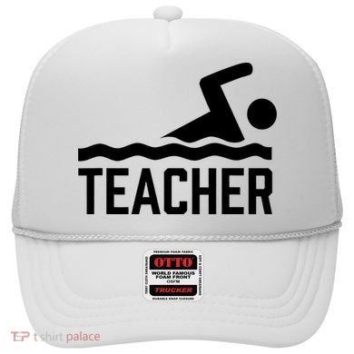 Swimming Teacher Trainer Swimmer Instructor Coach Hat