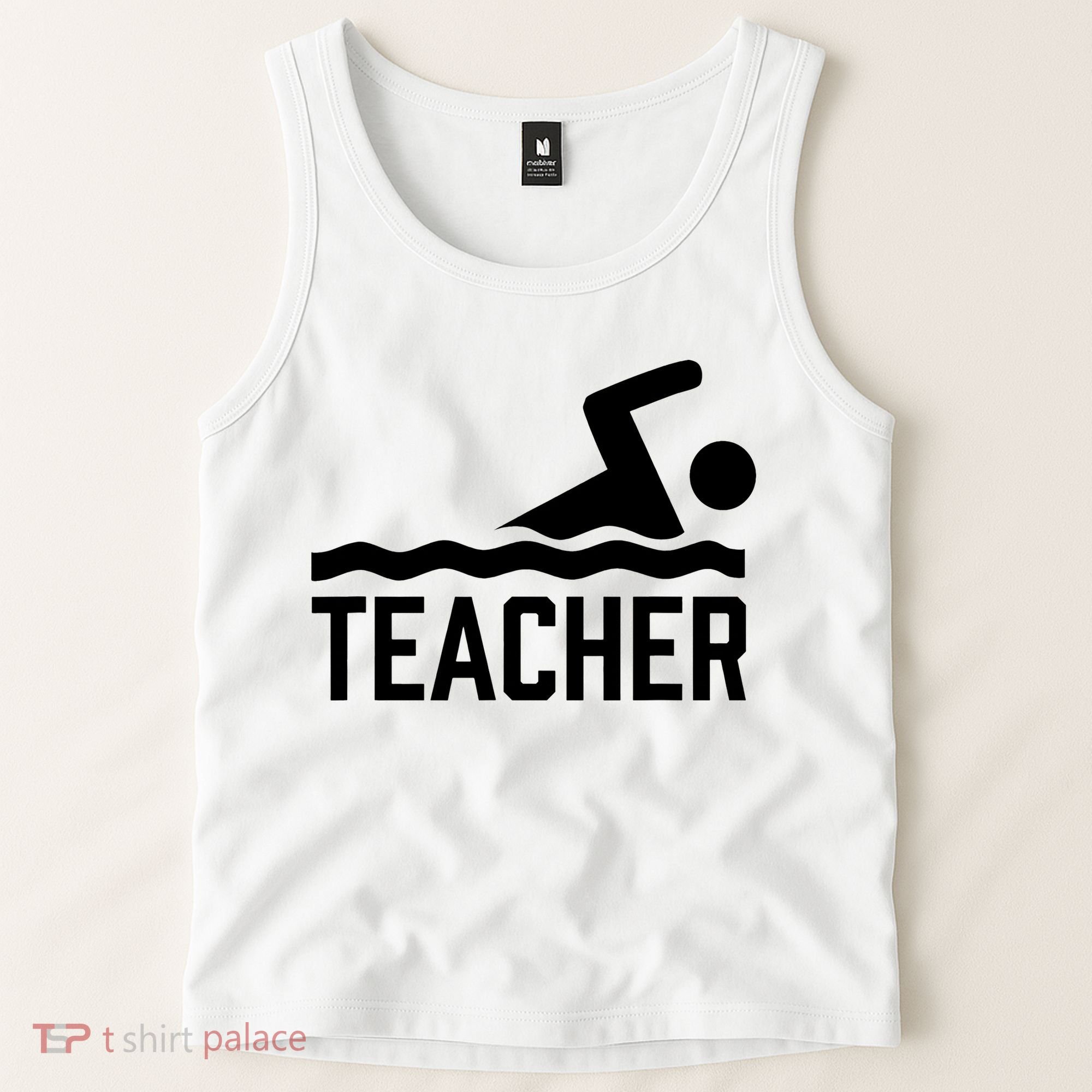 Swimming Teacher Trainer Swimmer Instructor Coach Tank Top