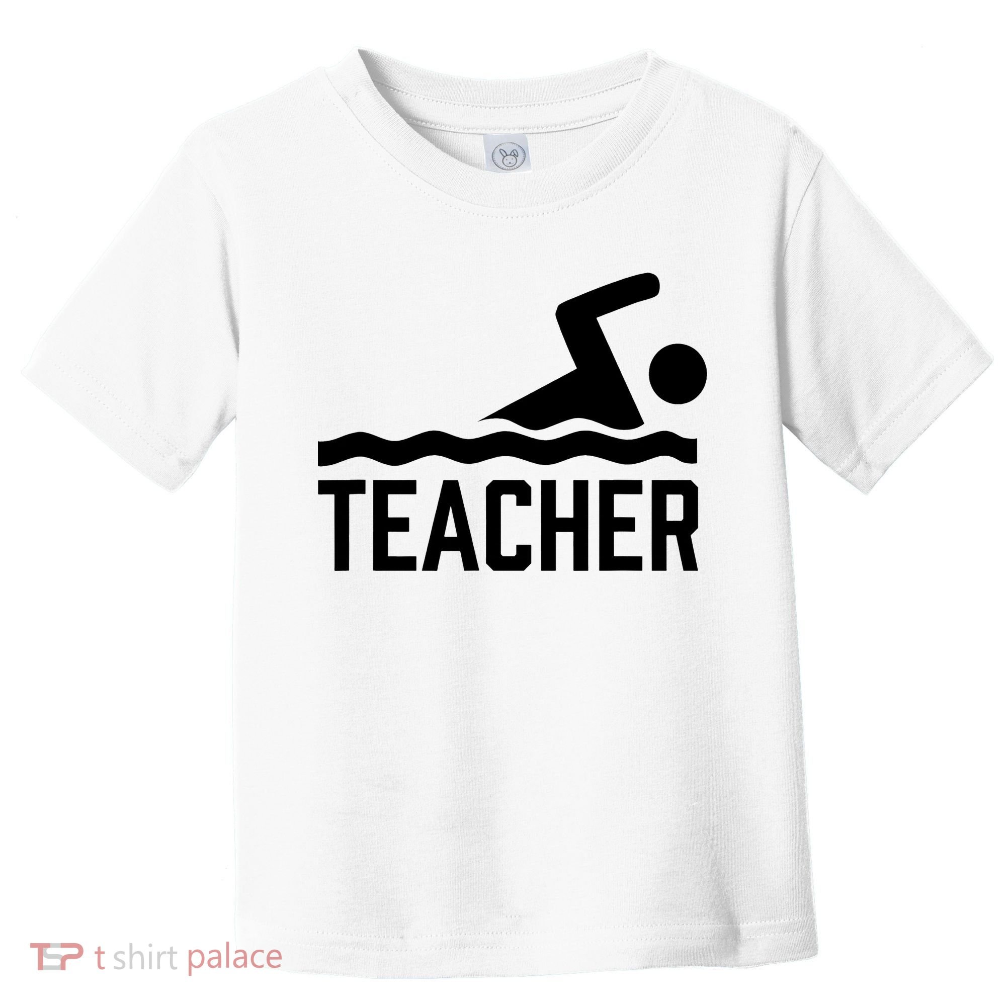 Swimming Teacher Trainer Swimmer Instructor Coach Toddler T-Shirt
