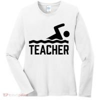 Swimming Teacher Trainer Swimmer Instructor Coach Women's Long Sleeve Shirt thumb 0