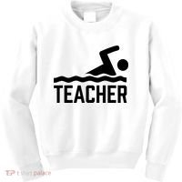 Swimming Teacher Trainer Swimmer Instructor Coach Kids Sweatshirt thumb 0