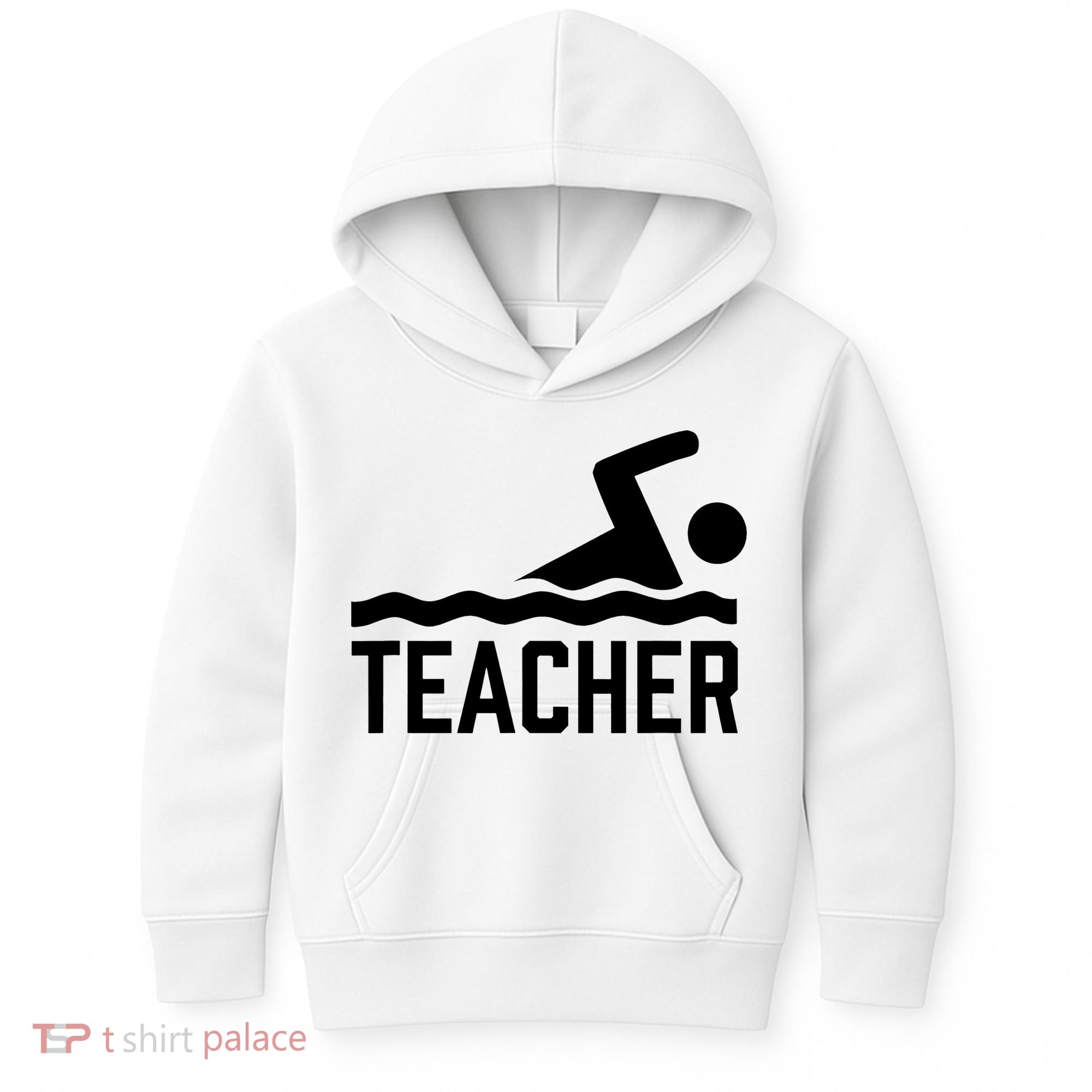 Swimming Teacher Trainer Swimmer Instructor Coach Kids Hoodie