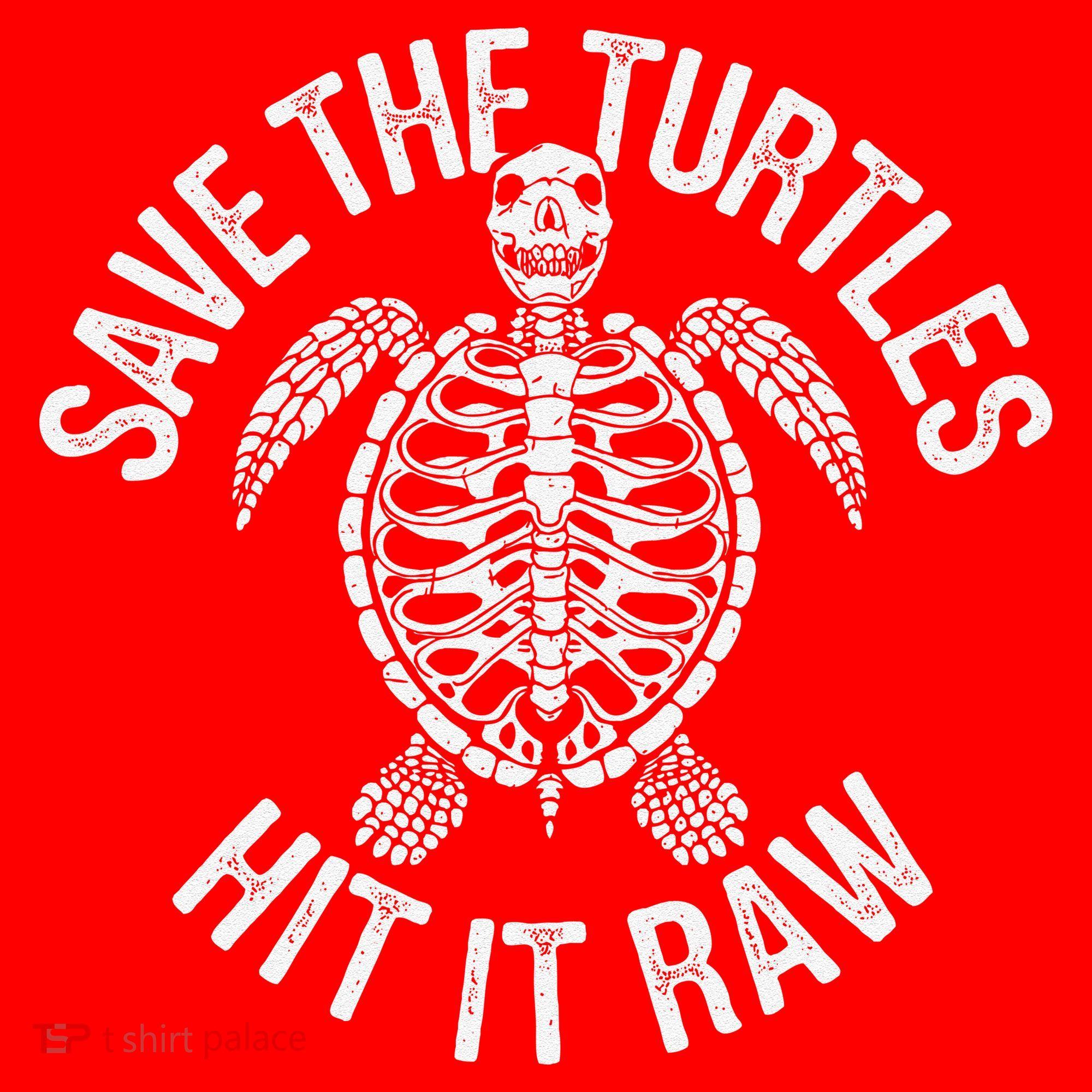 Save The Turtles Hit It Raw Funny Save The Planet Santa Hat