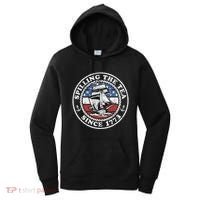 Spilling The Tea Since 1773 Funny US History Teacher Boston Women's Hoodie thumb 0