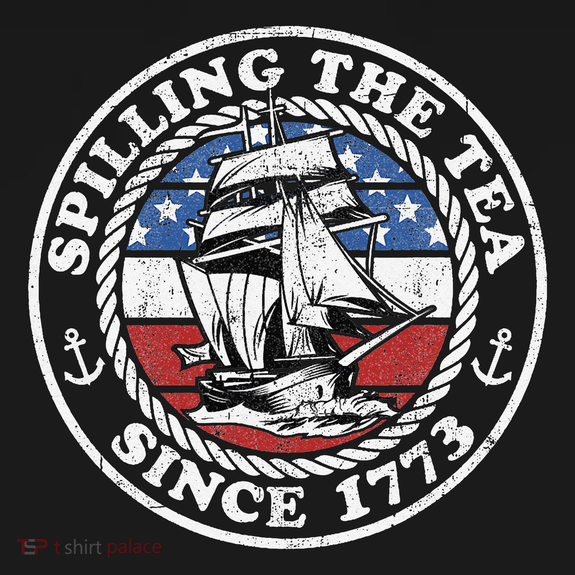 Spilling The Tea Since 1773 Funny US History Teacher Boston Women's Hoodie