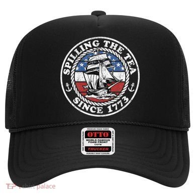 Spilling The Tea Since 1773 Funny US History Teacher Boston Hat