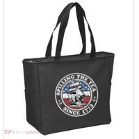 Spilling The Tea Since 1773 Funny US History Teacher Boston Tote Bag thumb 2
