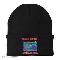 Sweatin To The Oldies Retro Boombox Beanie thumb 0