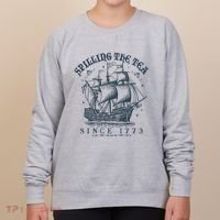 Spilling The Tea Since 1773 Women's Sweatshirt thumb 0