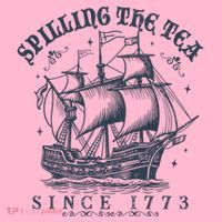 Spilling The Tea Since 1773 Coaster thumb 2