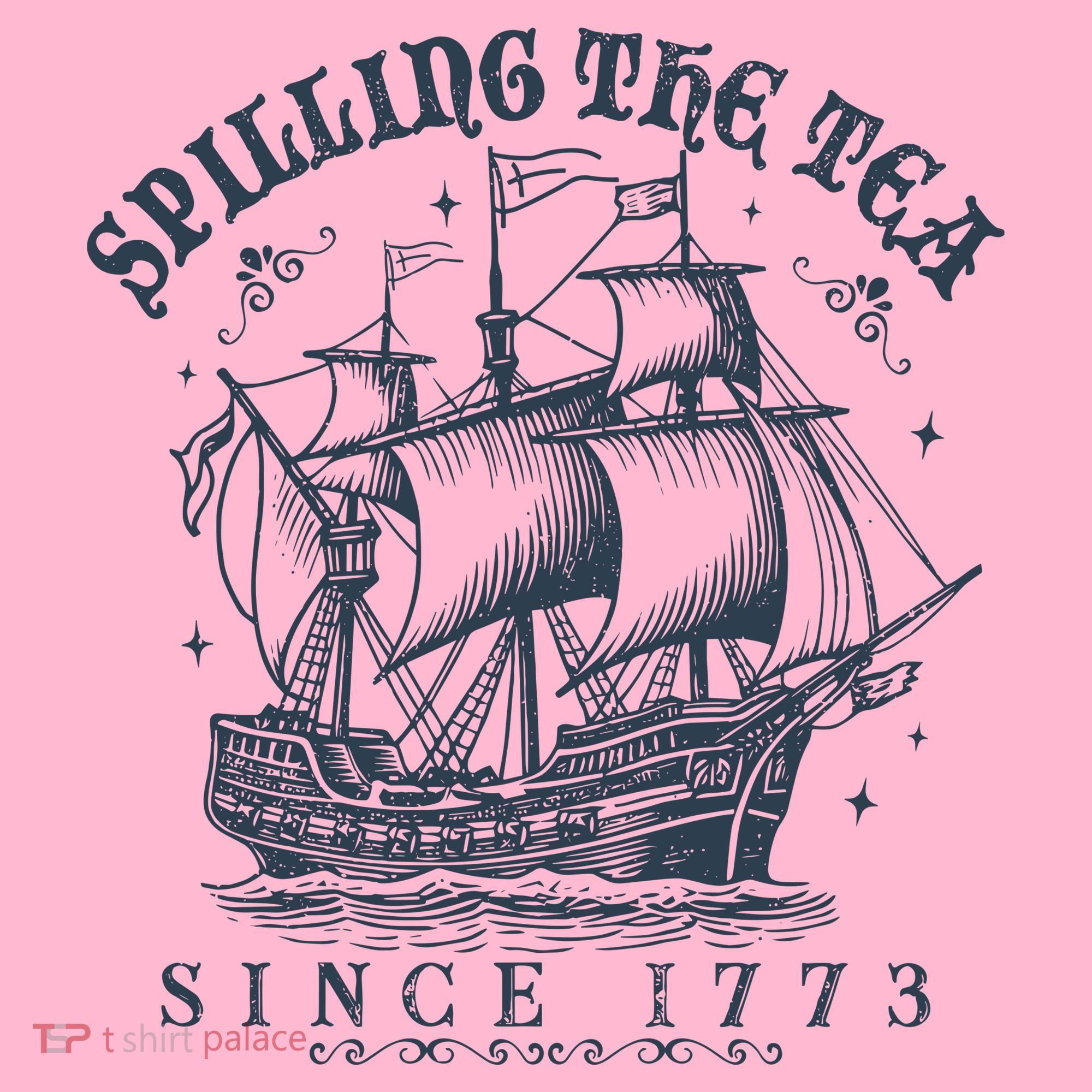 Spilling The Tea Since 1773 Coaster