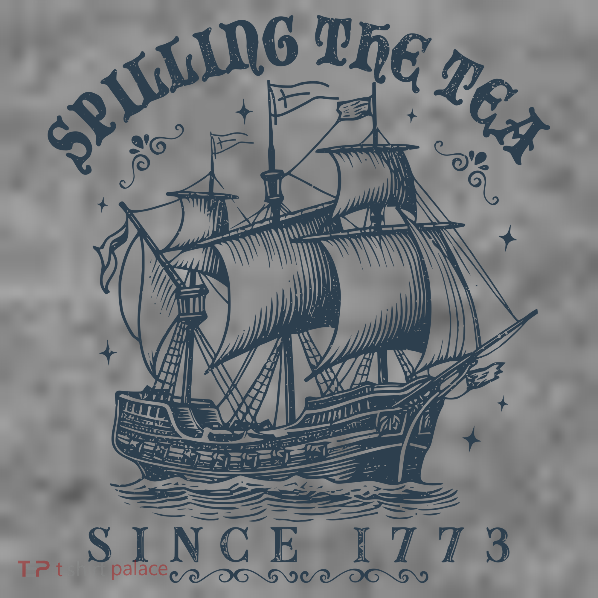 Spilling The Tea Since 1773 Toddler Hoodie