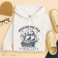 Spilling The Tea Since 1773 Hoodie thumb 4