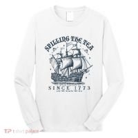 Spilling The Tea Since 1773 Long Sleeve Shirt thumb 0