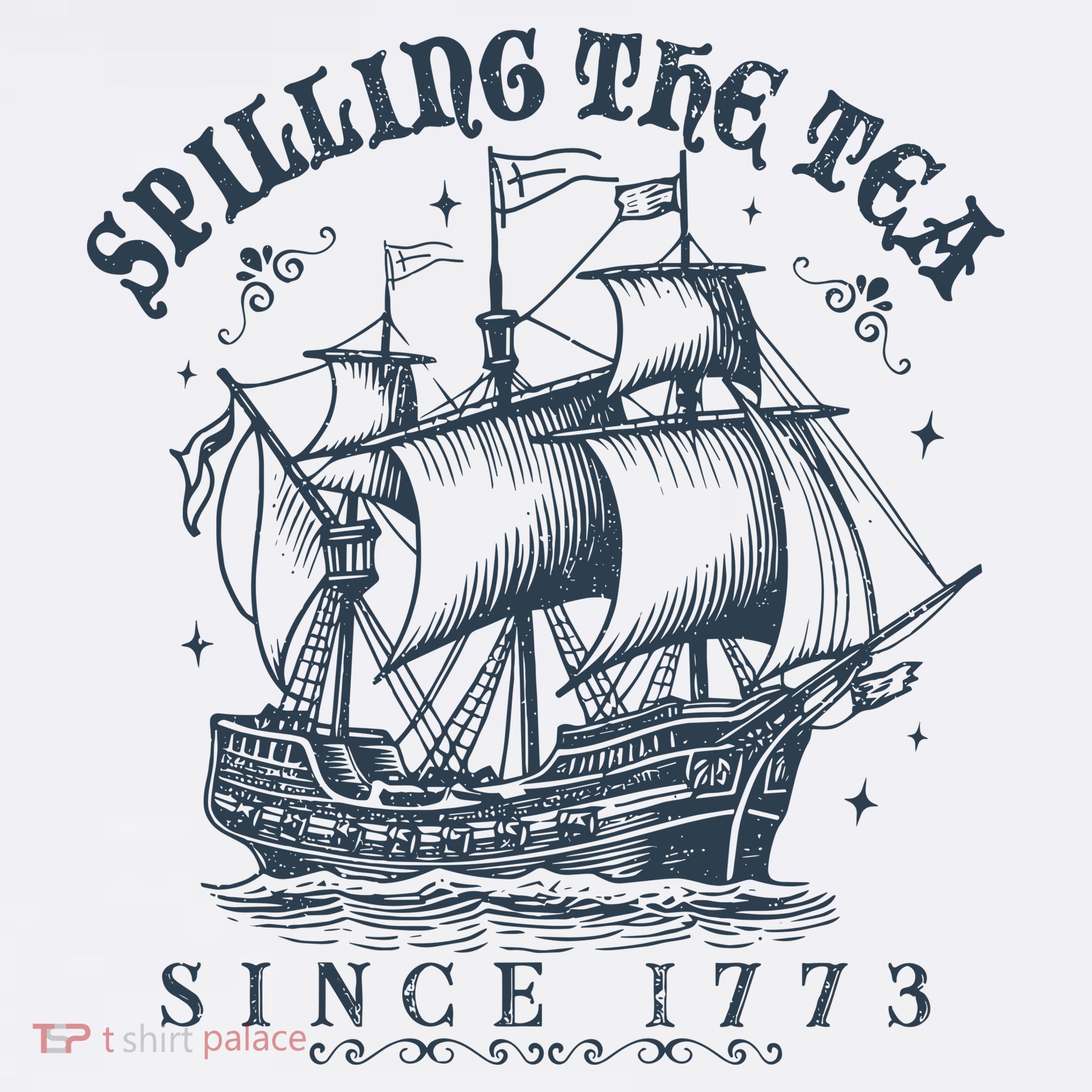Spilling The Tea Since 1773 Long Sleeve Shirt
