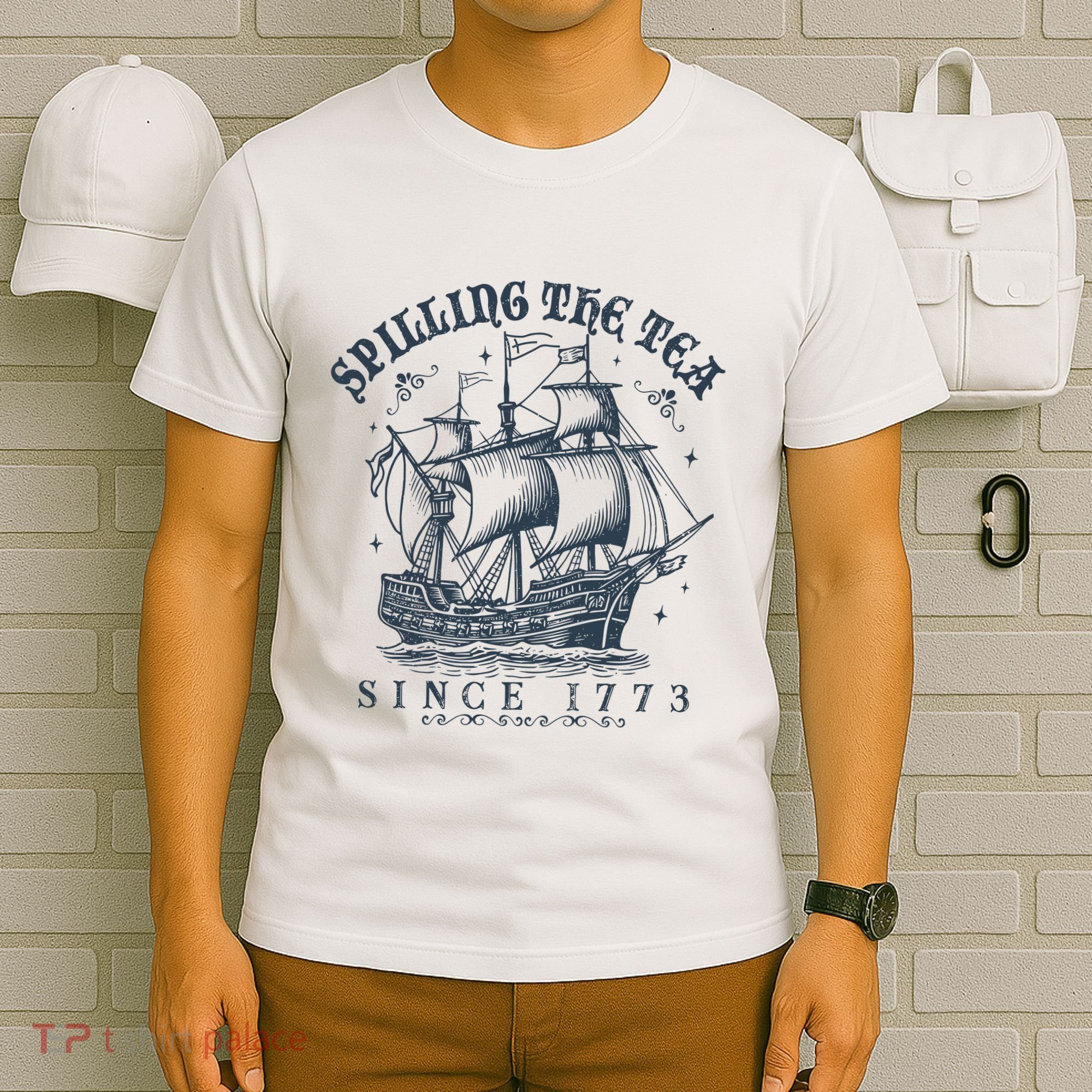 Spilling The Tea Since 1773 T-Shirt
