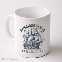 Spilling The Tea Since 1773 Coffee Mug thumb 0