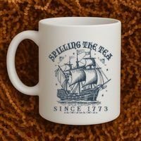Spilling The Tea Since 1773 Coffee Mug thumb 2