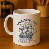 Spilling The Tea Since 1773 Coffee Mug thumb 4