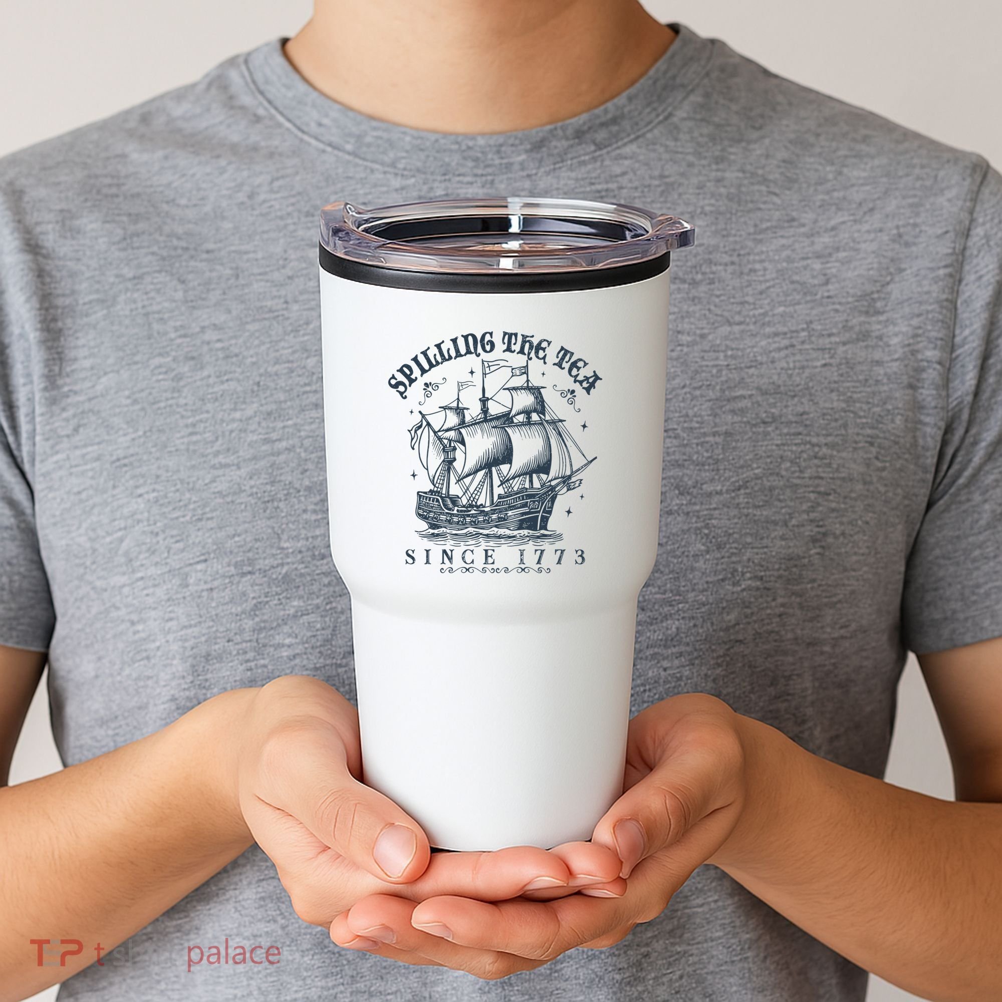 Spilling The Tea Since 1773 Tumbler