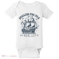 Spilling The Tea Since 1773 Baby Bodysuit thumb 0