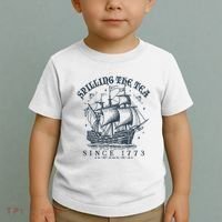 Spilling The Tea Since 1773 Toddler T-Shirt thumb 2