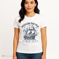 Spilling The Tea Since 1773 Women's T-Shirt thumb 4