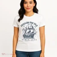 Spilling The Tea Since 1773 Women's T-Shirt thumb 4