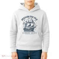 Spilling The Tea Since 1773 Kids Hoodie thumb 4
