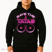 Save The Tatas Pink Ribbon Hoodie thumb 2
