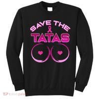 Save The Tatas Pink Ribbon Sweatshirt thumb 0