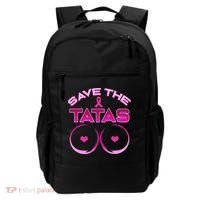 Save The Tatas Pink Ribbon Backpack thumb 0