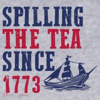 Spilling The Tea Since 1773 Women's Sweatshirt thumb 2