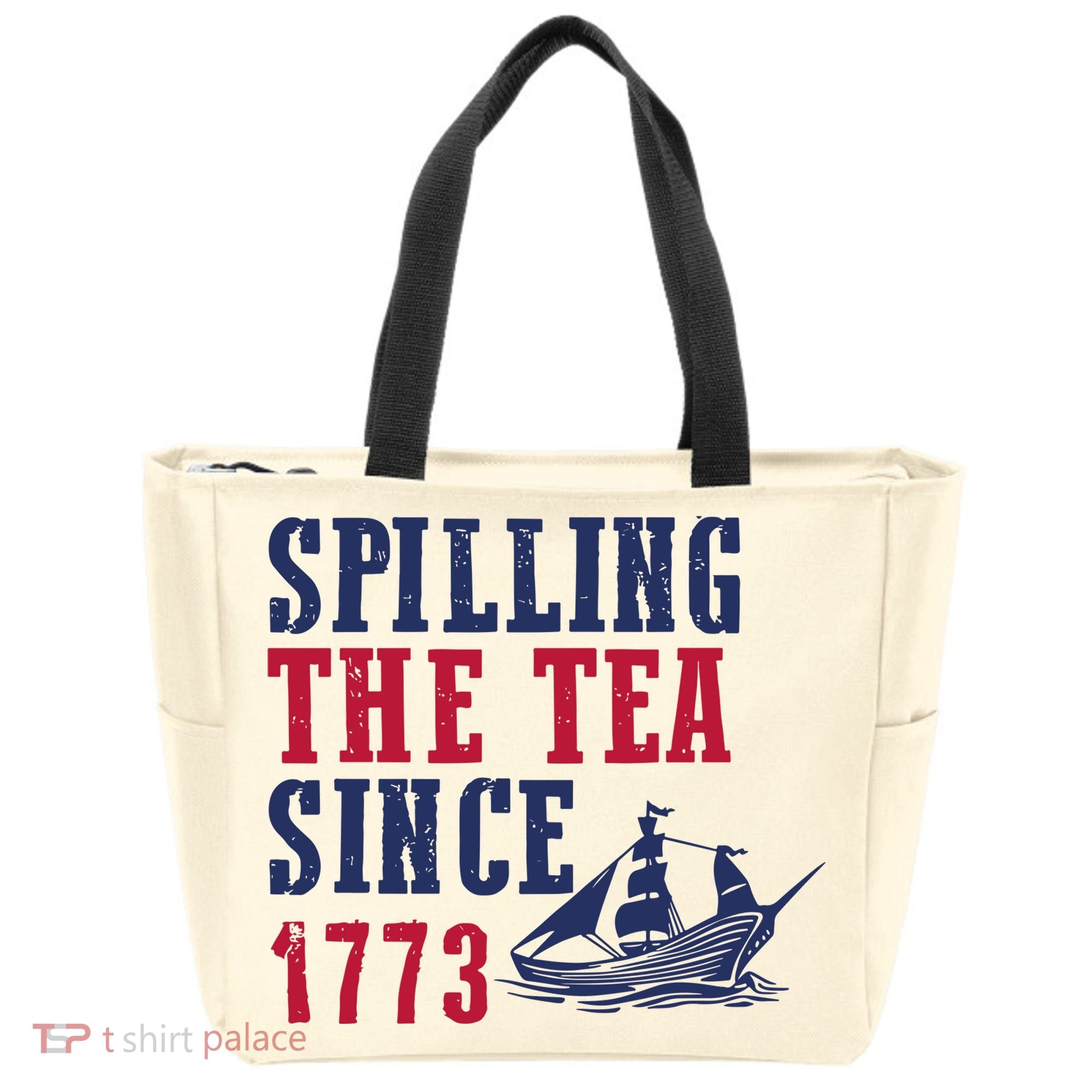Spilling The Tea Since 1773 Tote Bag