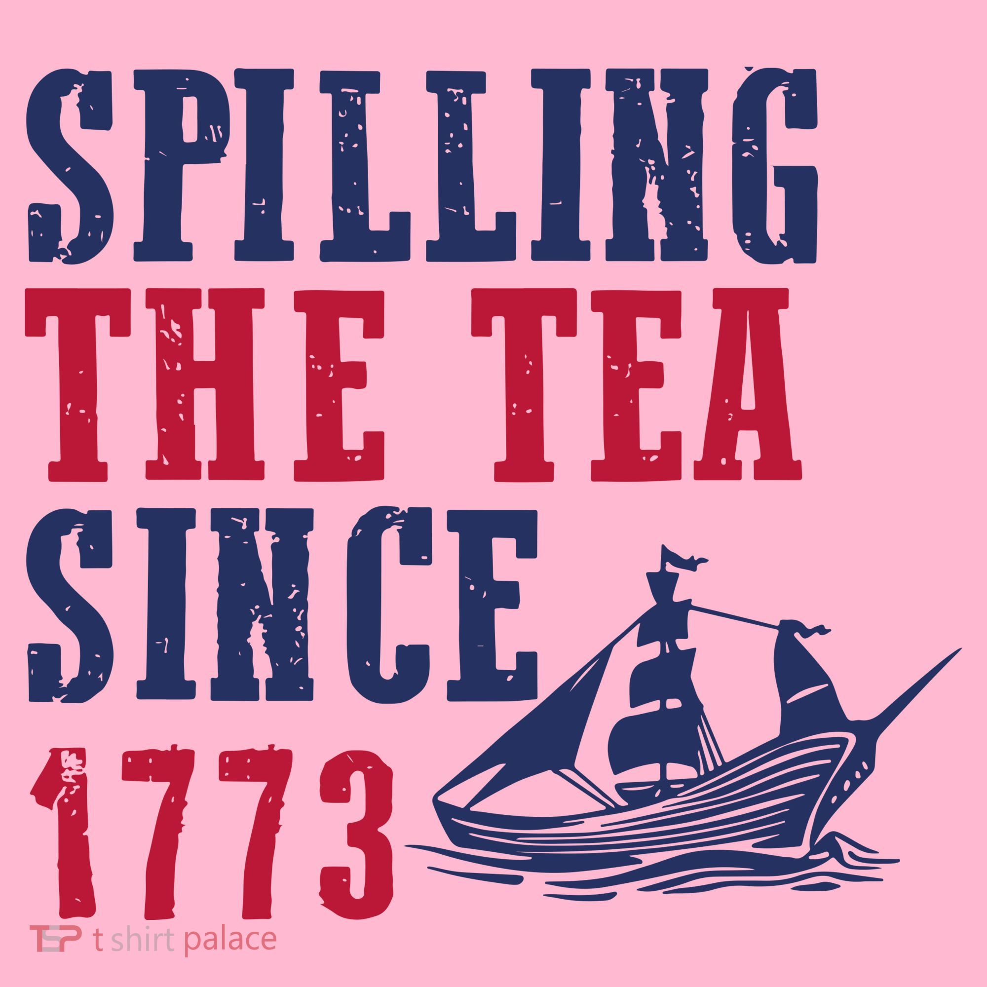 Spilling The Tea Since 1773 Coaster