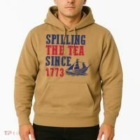 Spilling The Tea Since 1773 Hoodie thumb 2