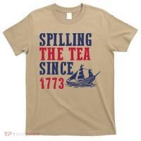 Spilling The Tea Since 1773 T-Shirt thumb 0