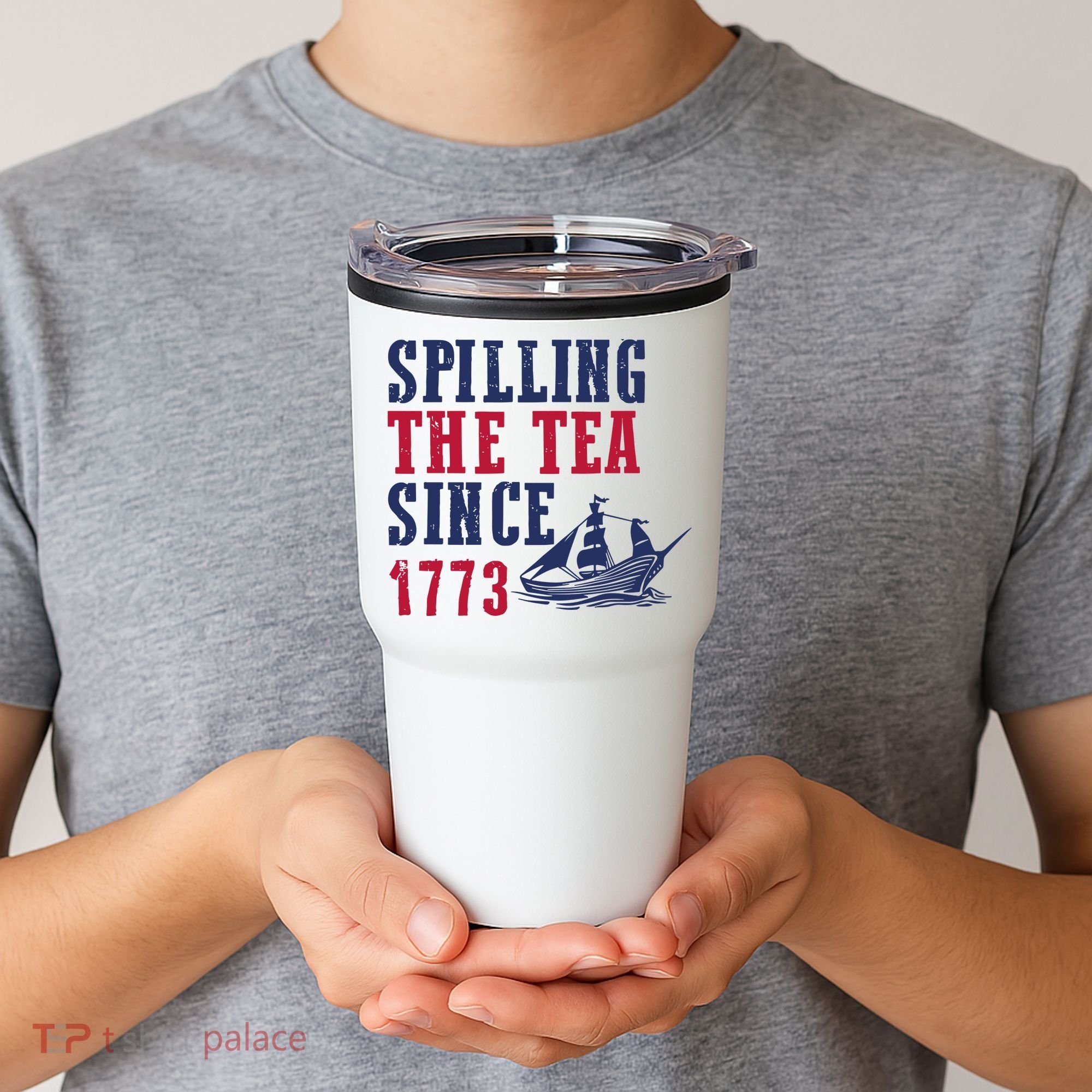 Spilling The Tea Since 1773 Tumbler