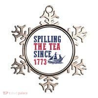 Spilling The Tea Since 1773 Ornament thumb 0