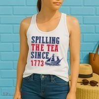 Spilling The Tea Since 1773 Women's Tank Top thumb 2